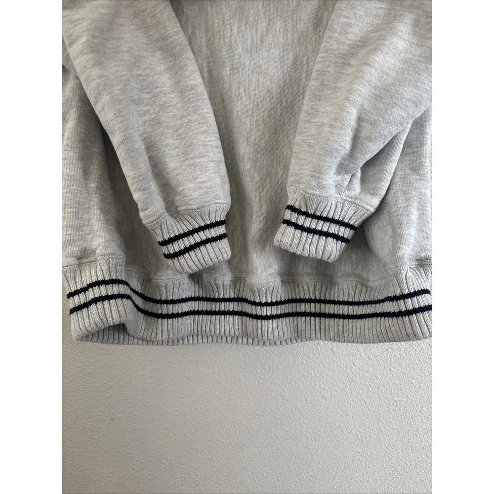 Vintage Nutmeg Notre Dame University V-Neck Sweater Coastal Preppy XL